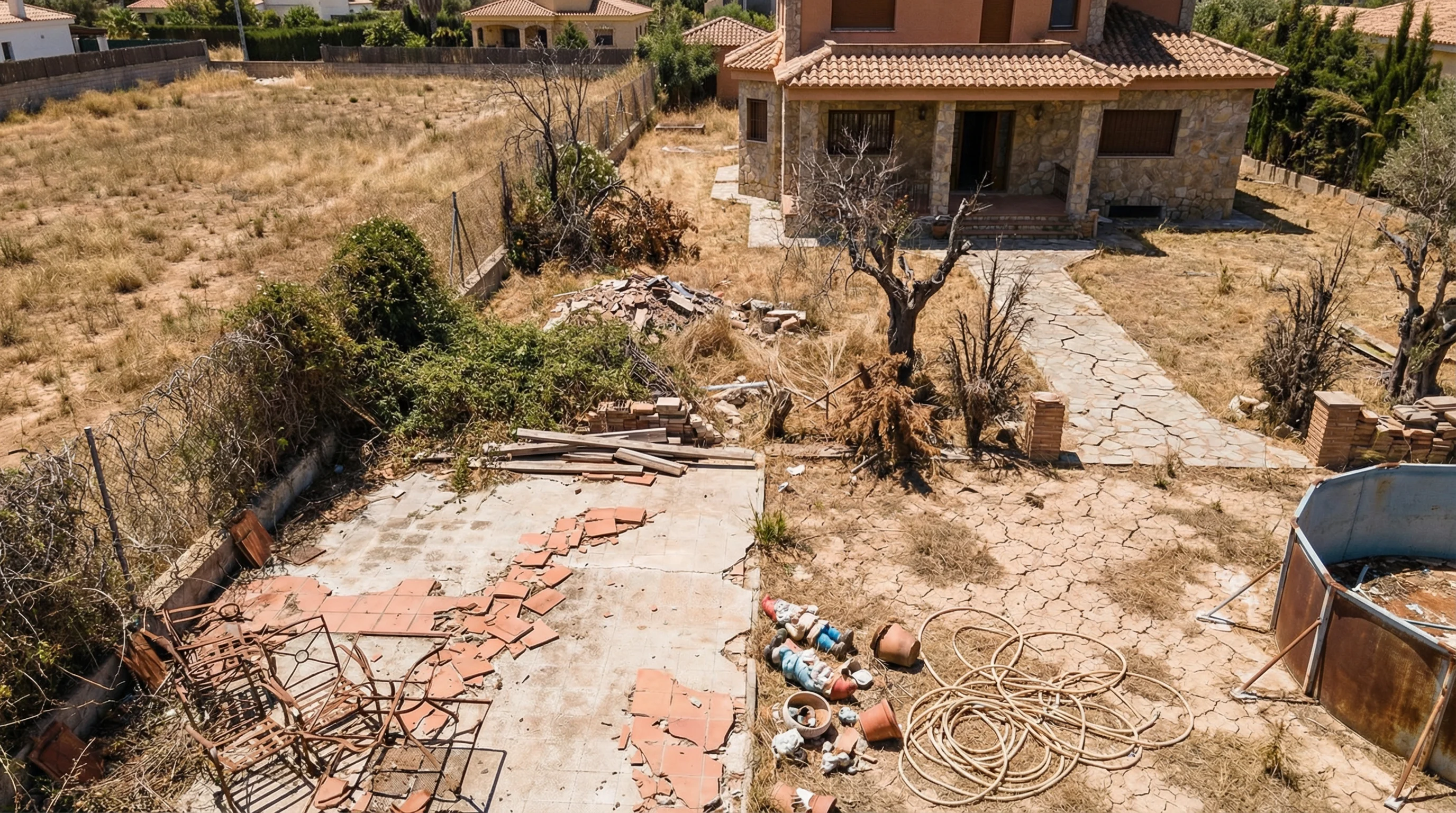 Jardín Benissa — antes