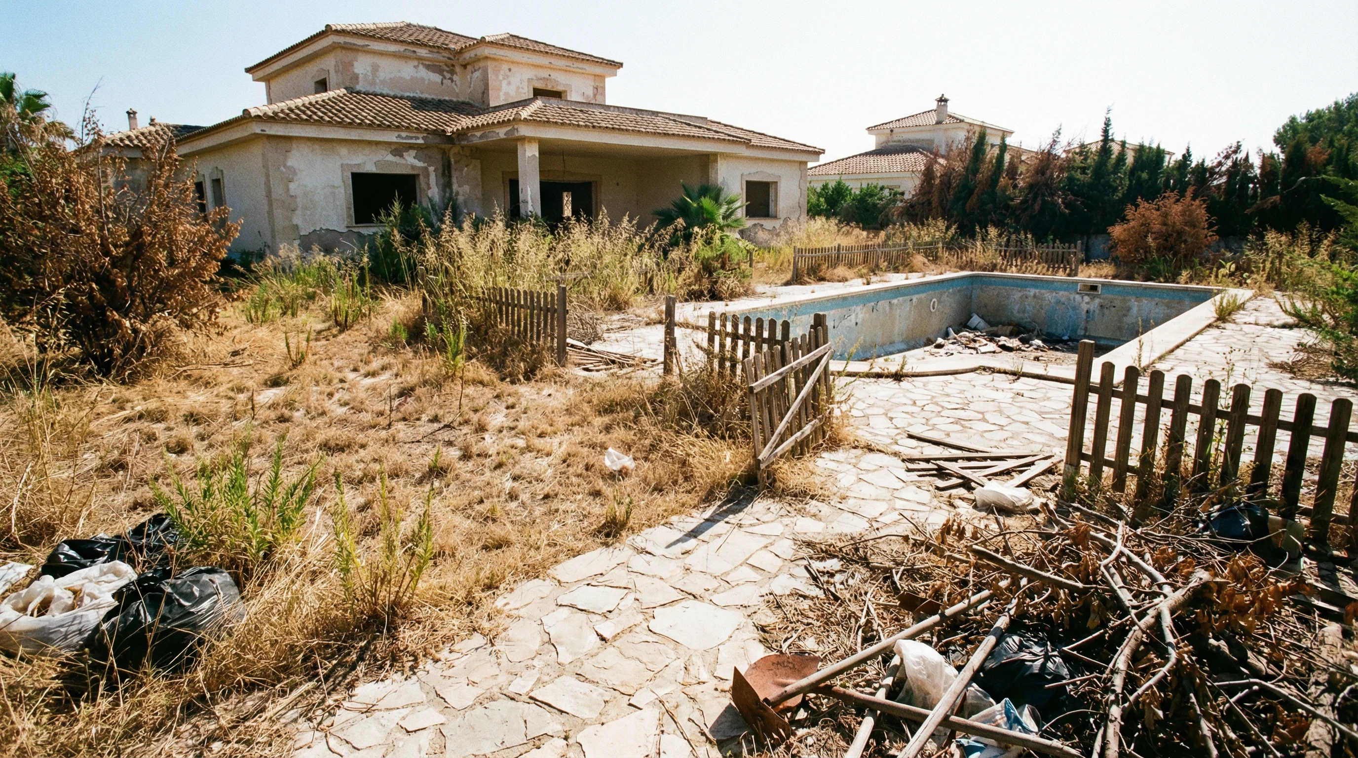 Jardín Denia — antes